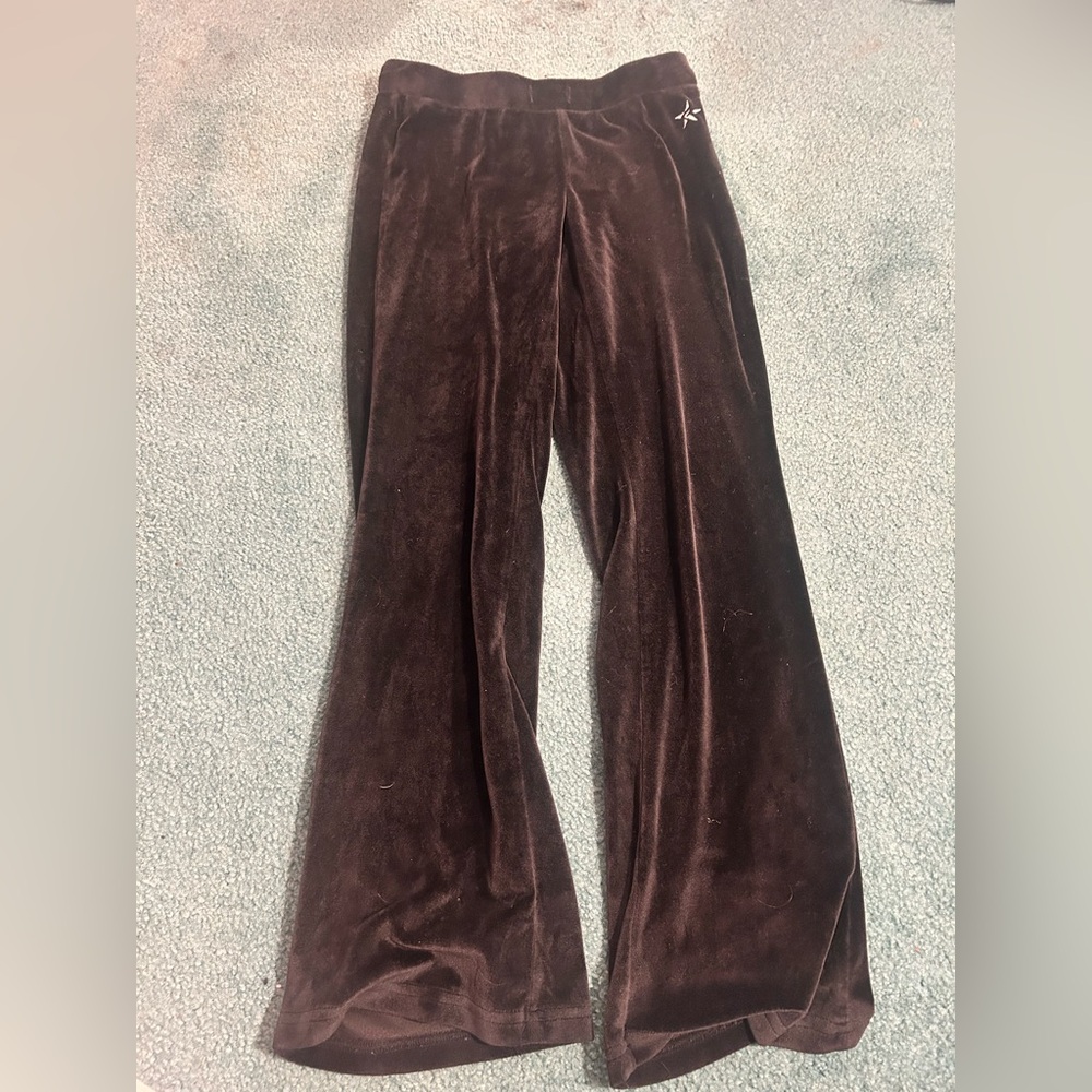 Kids Velvet black Joggers